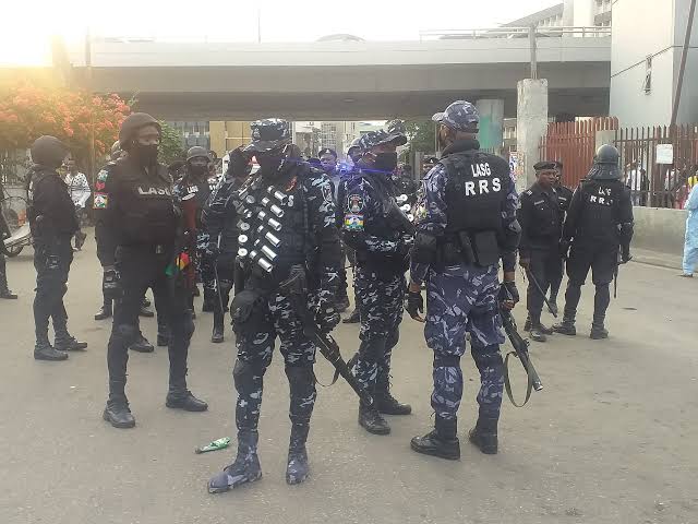 Ahead Of Labour Party Oct. 1 Mega Rally, Police Team Patrols Lagos