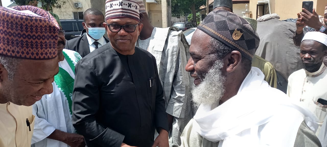 Nigerians React As Obi visits Sheikh Gumi