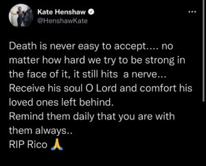 Tobi Bakre, Alex Unusual, Colleagues Mourn Rico Swarvey