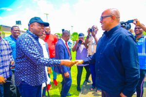 Video/Photos: Peter Obi Visits Anambra Flooded Communities