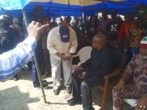 Video/Photos: Peter Obi Visits Anambra Flooded Communities