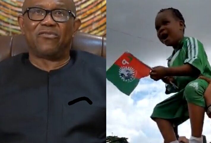 Obi Names Viral Baby Girl As Poster Child Of His 2023 Campaign