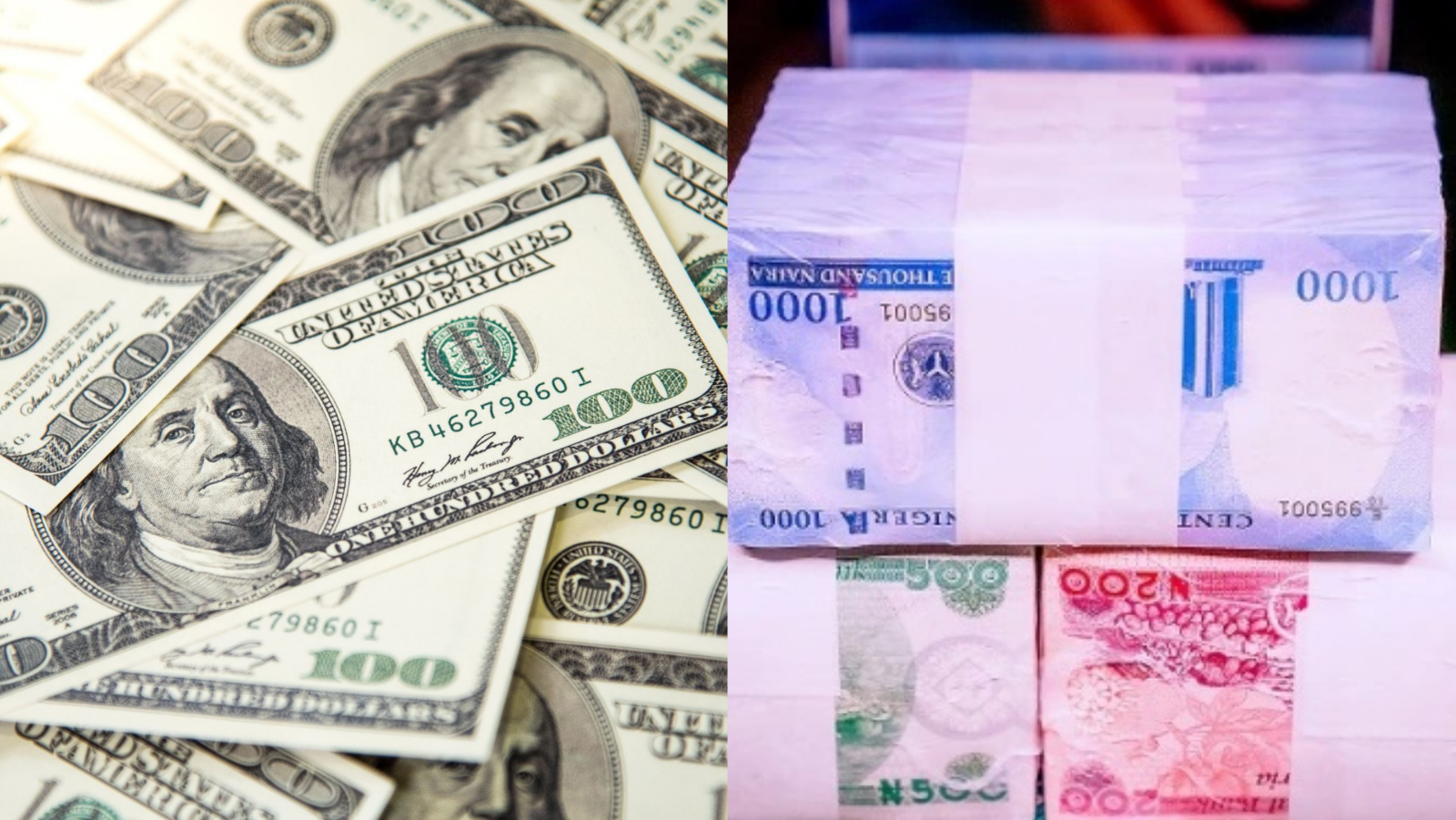 Naira Appreciates To N874 In Official Market Amid $2.25bn FX Support