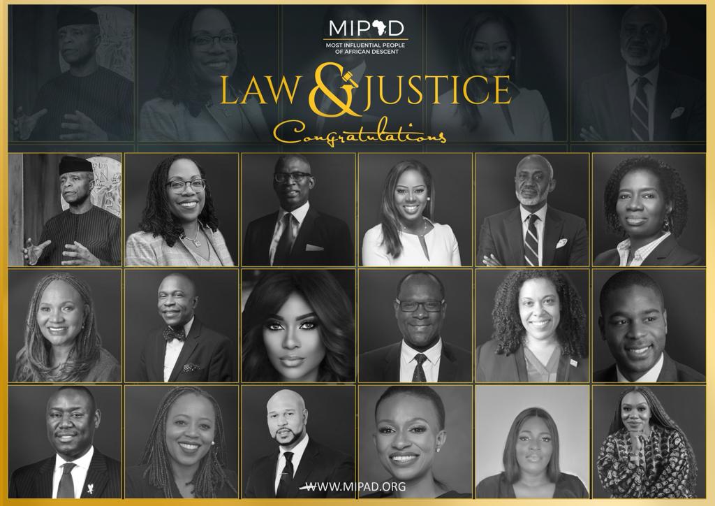 MIPAD Honours 23 Nigerian Lawyers In 2022 Top 100 Law & Justice Edition