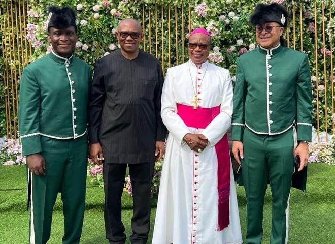 Archbishop Okeke Installs Utomi Into Papal Knighthood