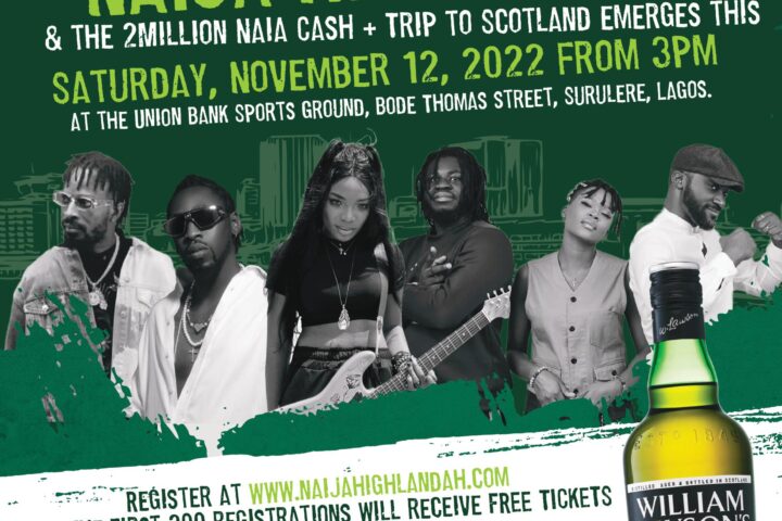 William Lawson's #Naijahighlandah Challenge Climaxes With Exciting Grand Finale Nov. 12