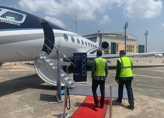 U.S. Consul General Welcomes Gulfstream’s Newest Business Jet, Partnership Inis a wholly-owned subsidiary of General Dynamics. Gulfstream has produced more than 2,800 aircraft for customers around the world since 1958. Nigeria