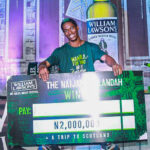 Akinwale Awatt Emerges First Naija Highlandah, Wins N2m, Trip To Scotland