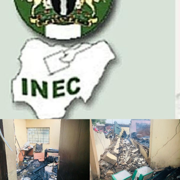 Kano INEC Office Gutted By Fire