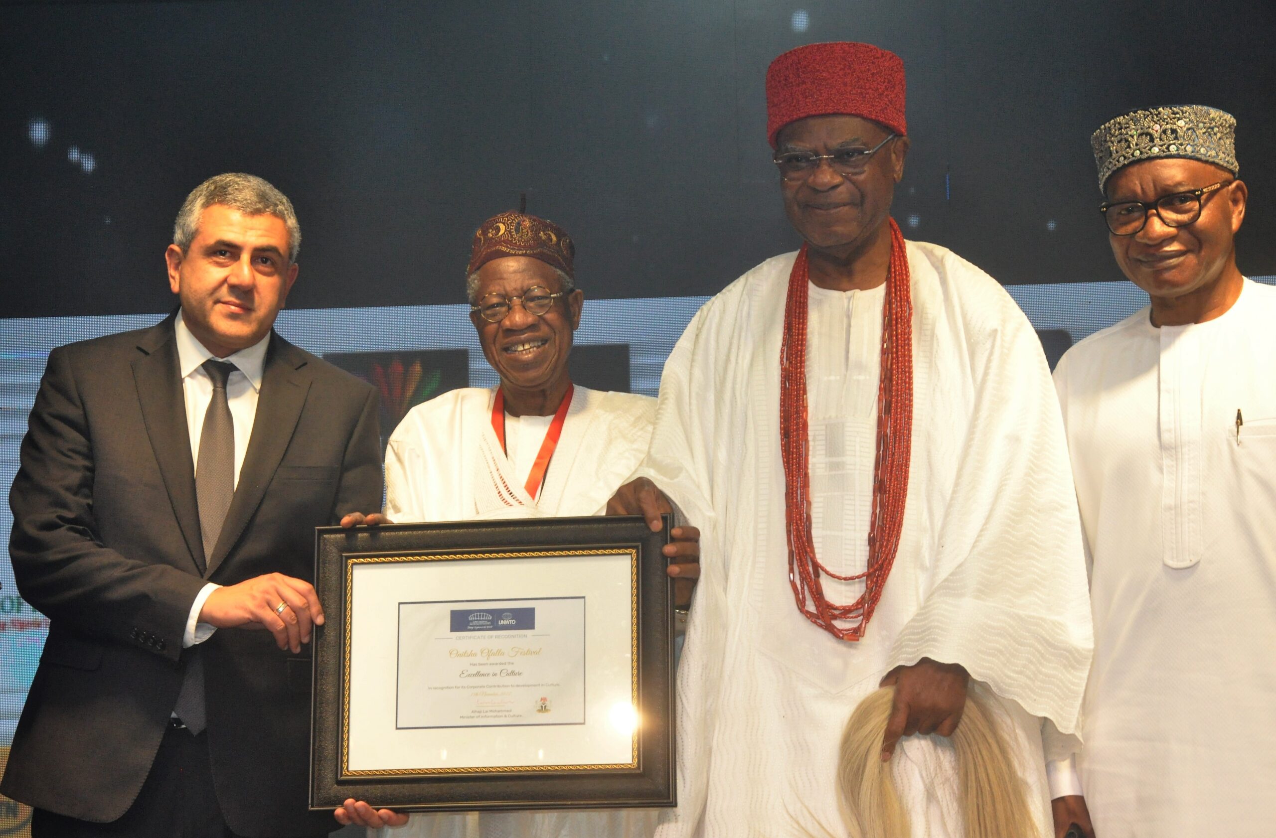 Nigerian Gov't Supports Onitsha Ofala Festival With Cultural Excellence Award