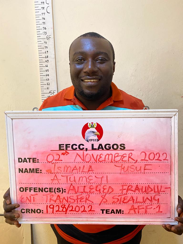 N1.4bn Bank Fraud: EFCC Moves Atumeyi, NNPP’s Kogi Assembly Candidate to Lagos