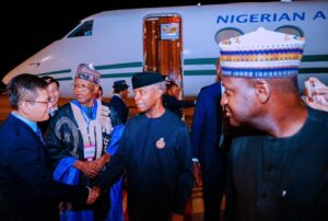 PHOTOS: Osinbajo Arrives Vietnam For Bilateral Engagement