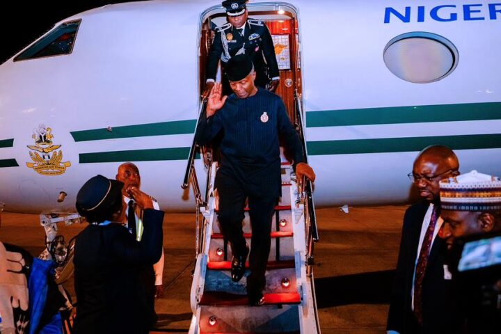 PHOTOS: Osinbajo Arrives Vietnam For Bilateral Engagement