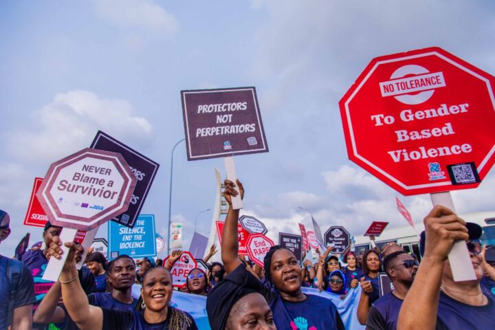 WARIF Organises ‘No Tolerance March’ In Nigeria, London, Others, Raises Awareness Against SGBV