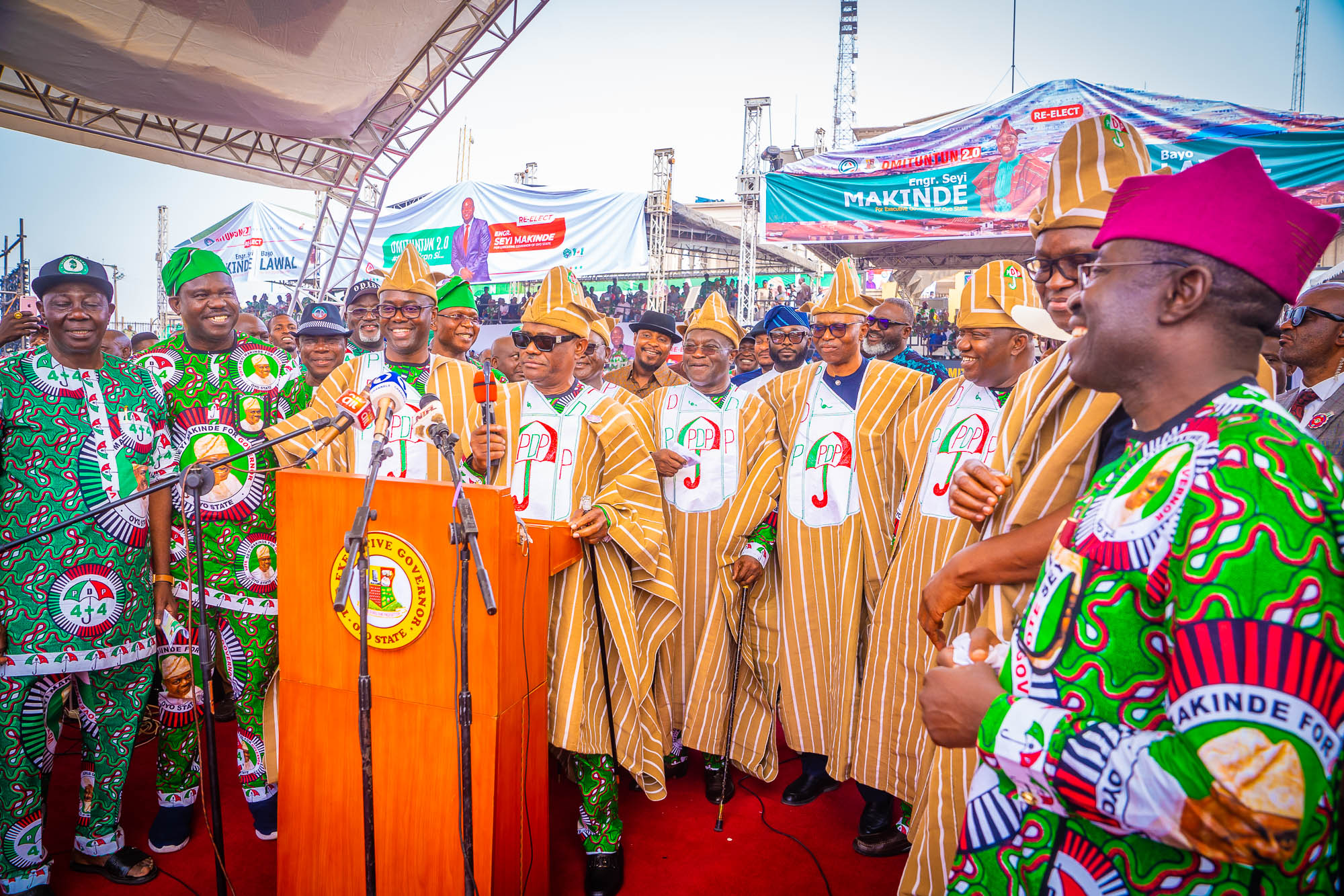 Oyo Guber: G-5 Governors Seek Support For Makinde's Re-election