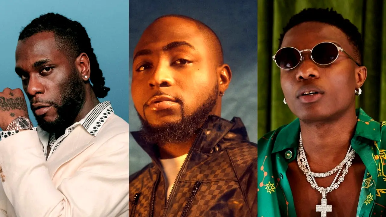 Burna Boy, Wizkid, Davido Shines At AFRIMA