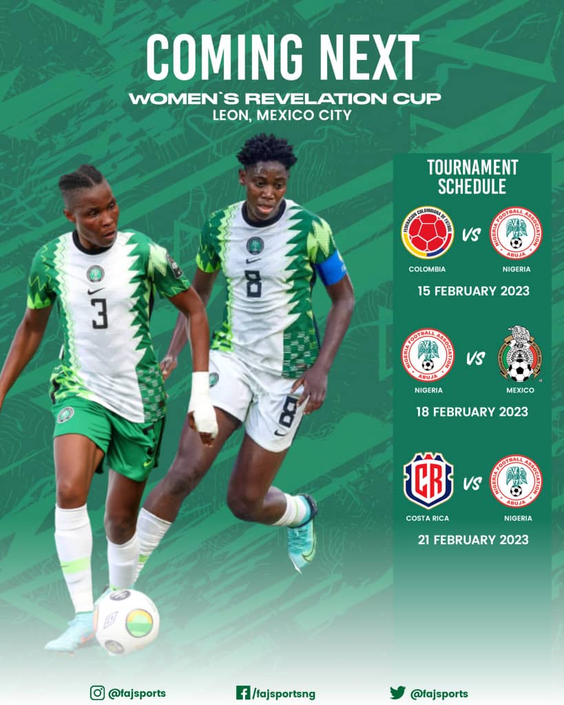 Oshoala, Ordega, 20 Super Falcons Stars Named For Revelation Cup In