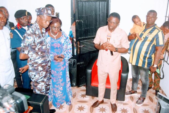 Train Attack: Edo Deputy Gov. Shaibu Condoles With Family of Police Officer Who Died During Rescue Operation