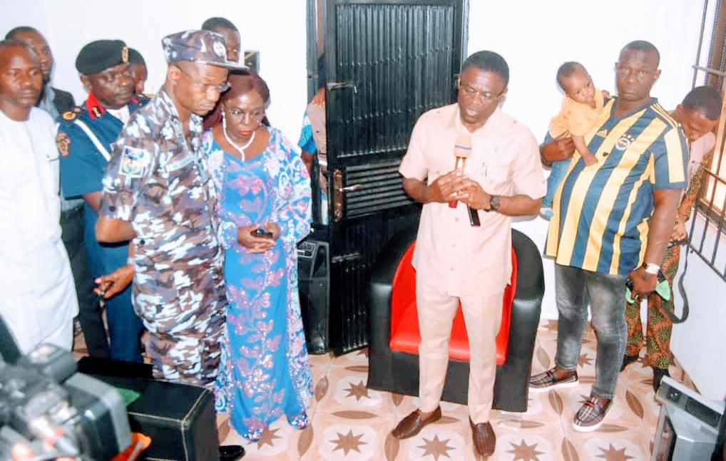 Train Attack: Edo Deputy Gov. Shaibu Condoles With Family of Police Officer Who Died During Rescue Operation