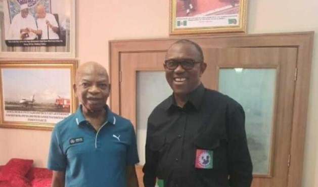 Figure 2 – “I warned Peter Obi to withdraw from his presidential campaign!” – Prince Arthur Eze (left)