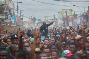 Obi Electrifies Lagos With Organic Jubilant Youths Despite Attack 