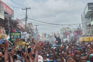 Thousands Of Jubilant Youths Welcome Obi In Lagos, Despite Attack On Supporters