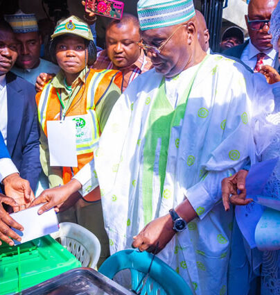 #NigeriaDecides2023: Atiku Wins His Polling Unit