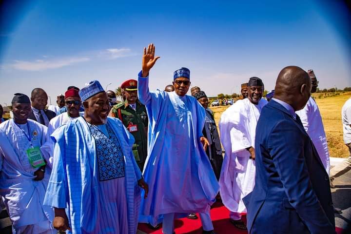 Buhari In Jigawa, Restates Call For Peace, Tolerance During 2023 Elections