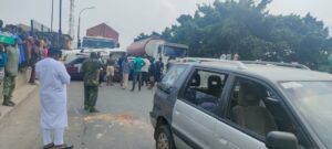 50 Escape Death As 10 Vehicles Crash On Lagos-Ibadan Road By Iyana-Oworo