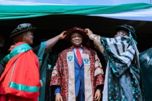 Imo Varsity Honours UBA GMD, Oliver Alawuba, With Doctorate Degree