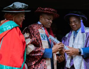 Imo Varsity Honours UBA GMD, Oliver Alawuba, With Doctorate Degree