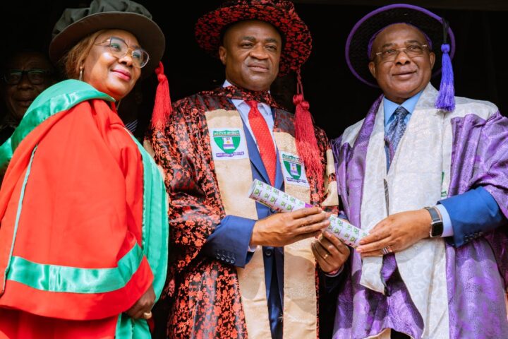 Imo Varsity Honours UBA GMD, Oliver Alawuba, With Doctorate Degree