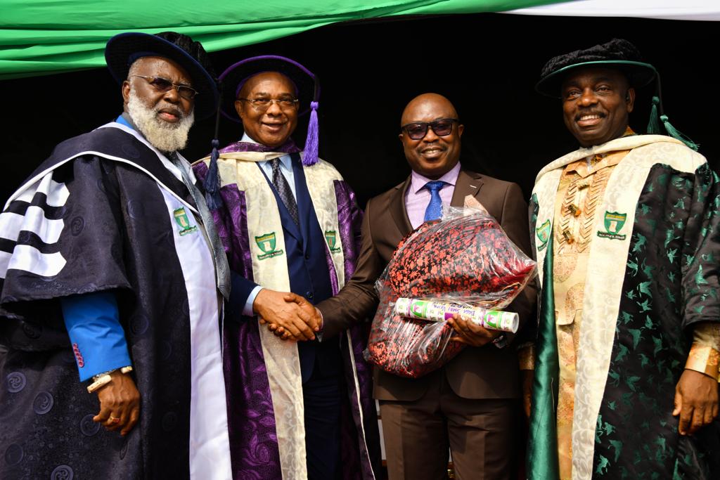 NCDMB Boss, Wabote, Bags Honorary Doctorate From Imo Varsity