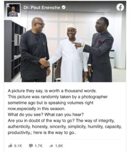 Pastor Enenche Endorses Peter Obi