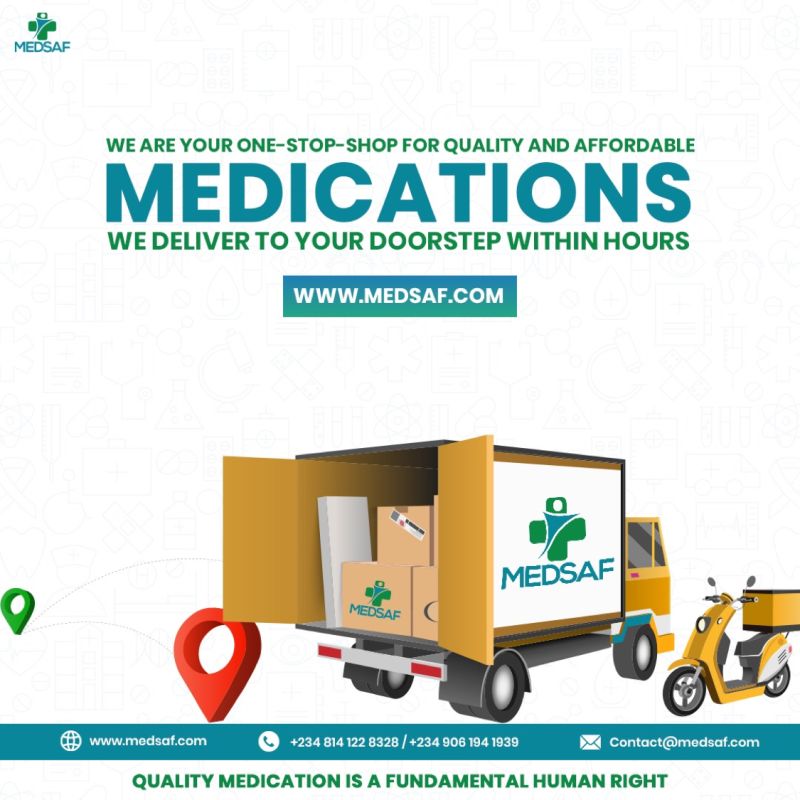 Medsaf Partners Nasarawa Govt, For Pharma Supplies