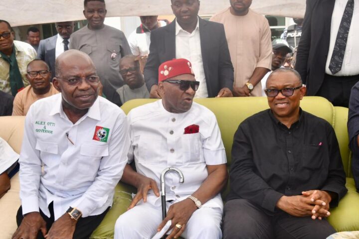 Photos: Obi Visits Family Of Slain Enugu LP Senatorial Candidate, Oyibo Chukwu 