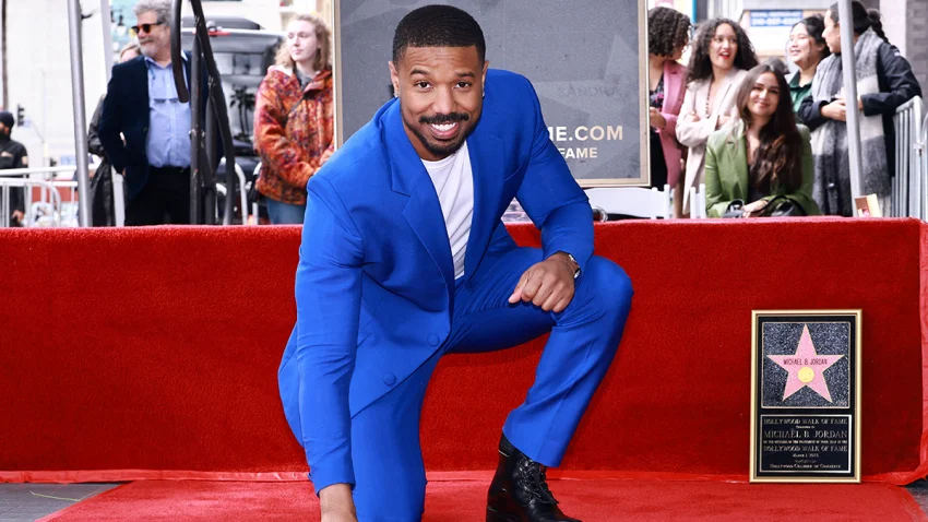 Michael B. Jordan Receives Star On The Hollywood Walk Of Fame