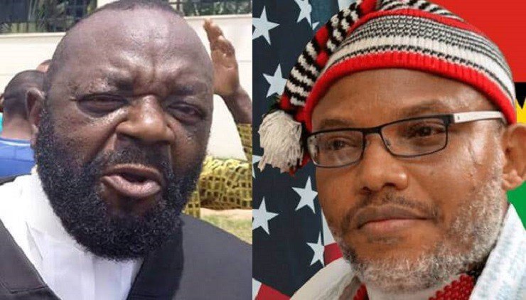 Release Kanu If Your Apology To Nigerians Is Genuine, IPOB Leader's Lawyer, Ejimakor, Tells Buhari