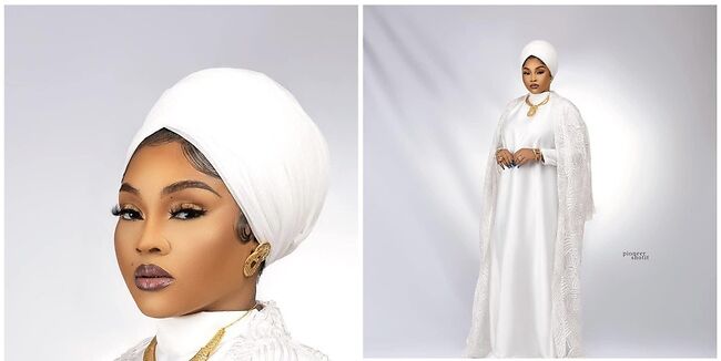 Mercy Aigbe Converts To Islam, New Name Is Hajia Meenah