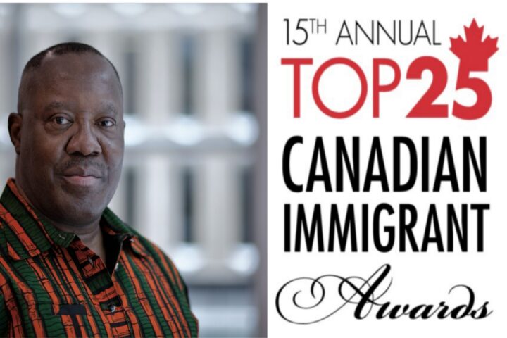 Nduka Otiono Nominated For Top 25 Canadian Immigrant Awards