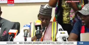 INEC Ends Adamawa Imbroglio, Declares Fintiri Winner