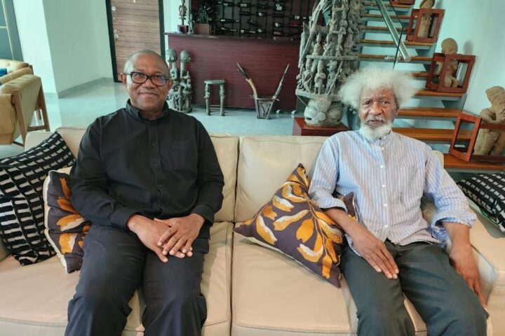 Obi visits Soyinka