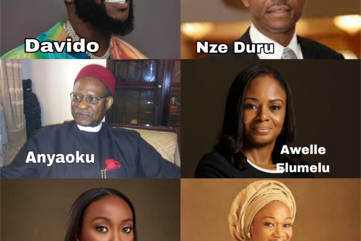 Buhari Splashes National Honours On Anyaoku, Davido, Awele Elumelu, Duru, Owen, Oluremi Tinubu, 300 Others