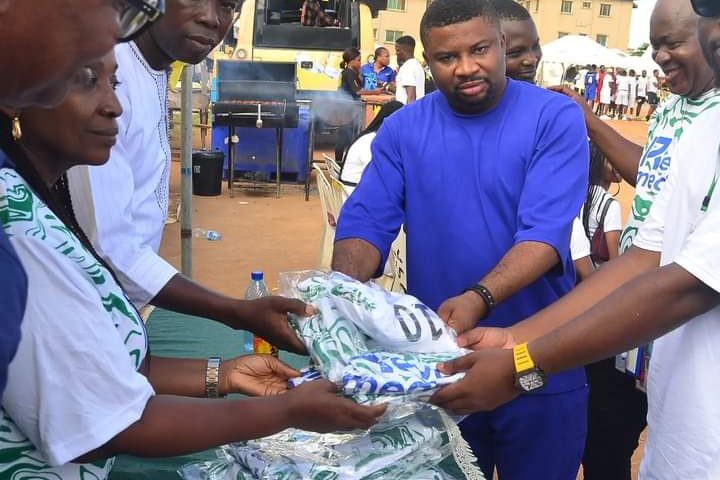 Revo Media Donates Sports Materials To NYSC Orientation Camp In Lagos