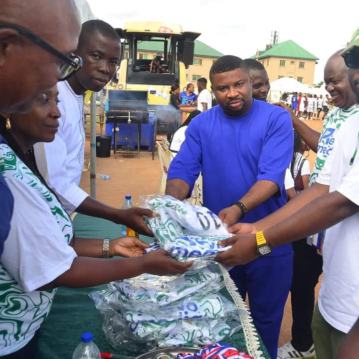 Revo Media Donates Sports Materials To NYSC Orientation Camp In Lagos