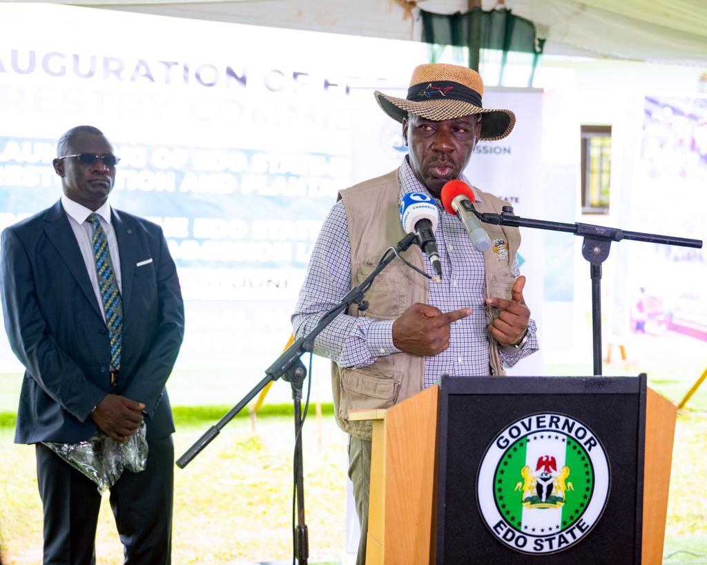 Obaseki Launches 10-year Forest Recovery Plan In Edo