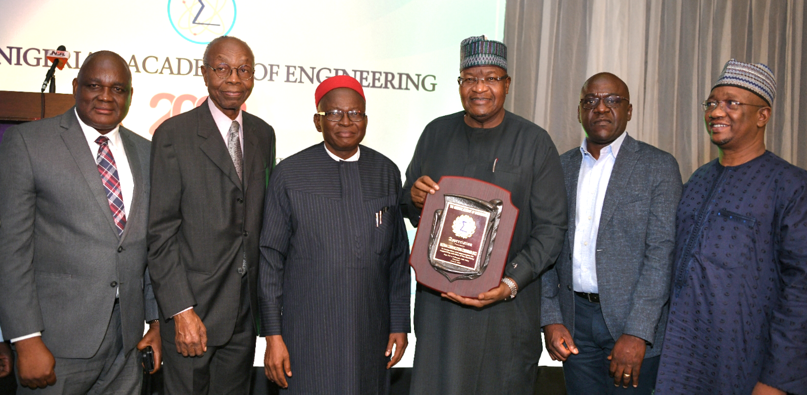 Danbatta Lifts Platinum Award for NCC’s Performance