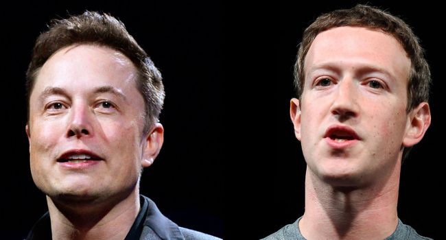 Elon Musk and Mark Zukerberg