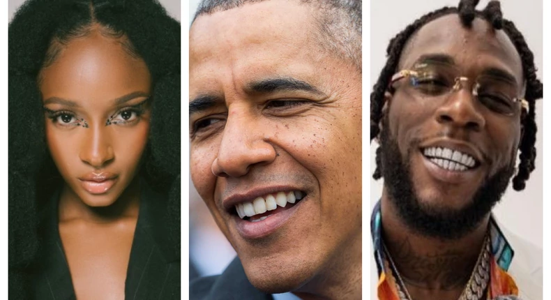 Ayra Starr, Burna Boy Feature In Obama's Annual Summer Playlist