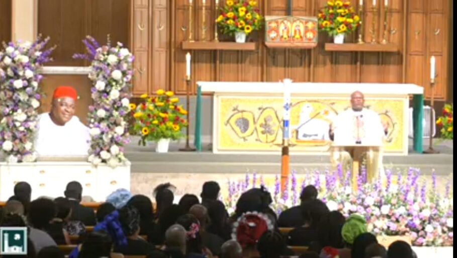 Video: Ojoto People In US Hold Funeral Service For Late Nigerian Senator Annie Okonkwo